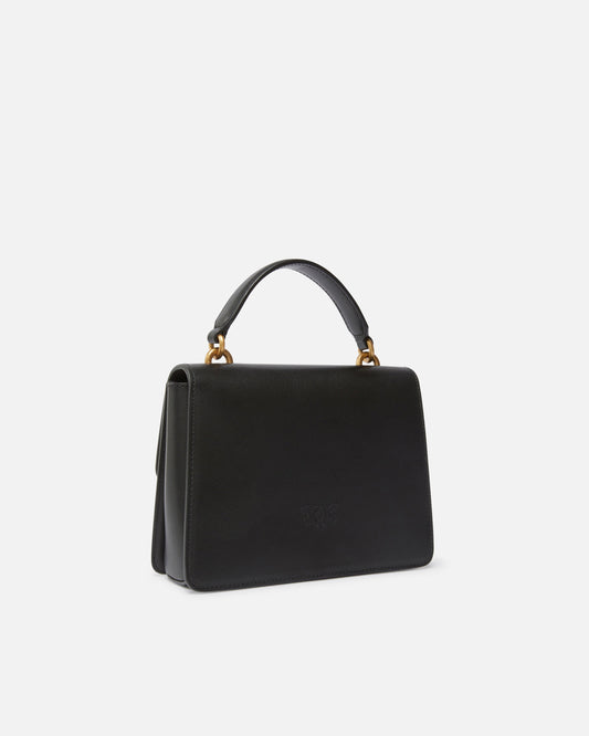 Mini handbag Love Bag Top Handle in leather