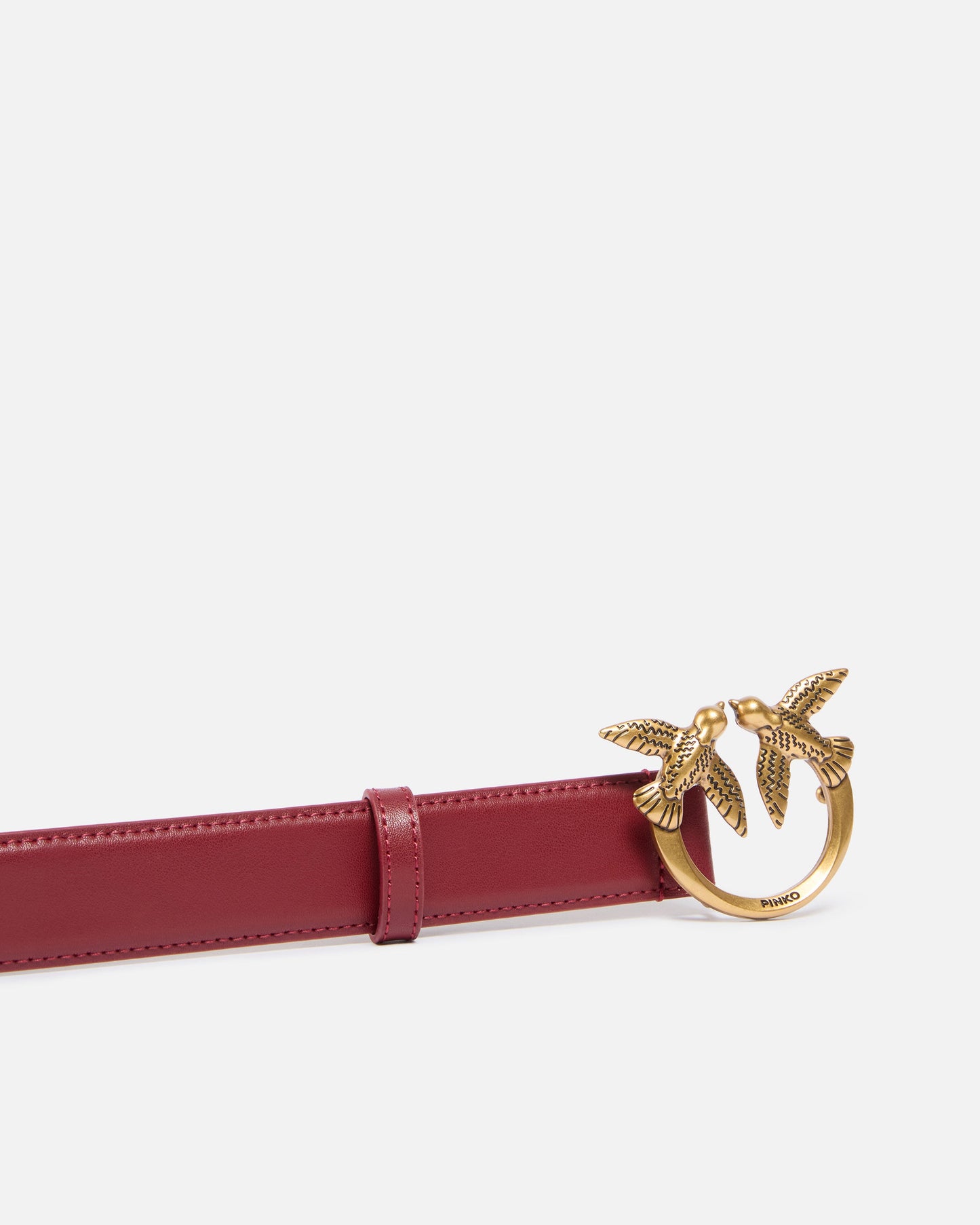 Love Birds leather belt 3cm