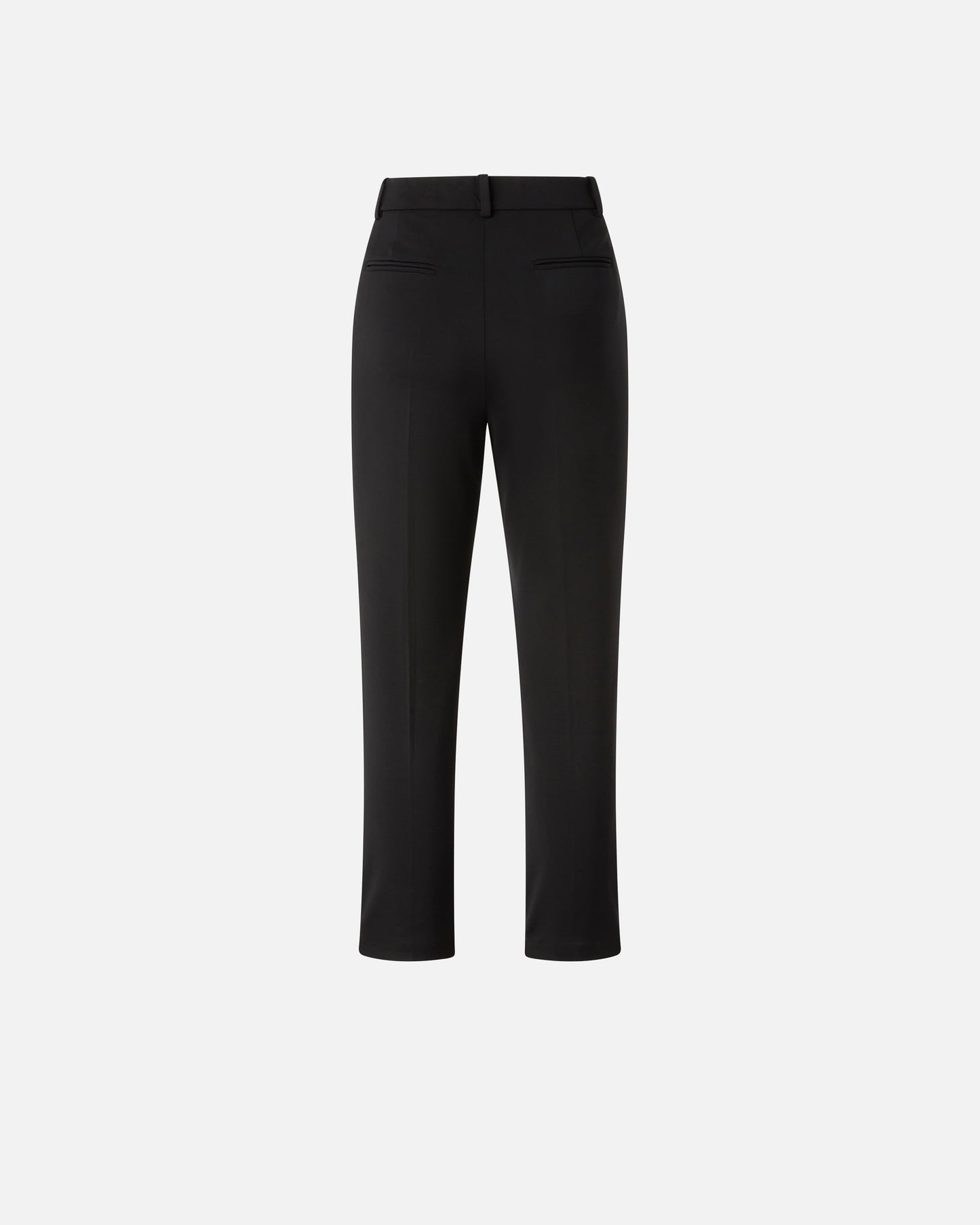 Milano-knit cigarette trousers