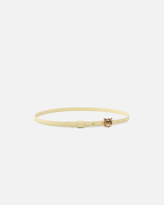 Thin belt with Love Birds buckle, 1cm