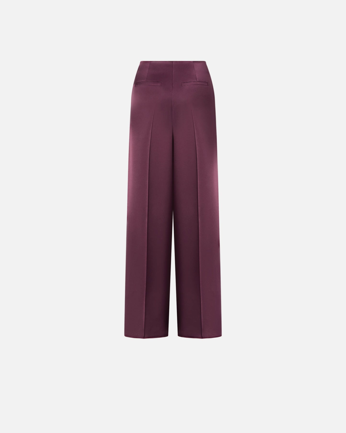 Satin trousers