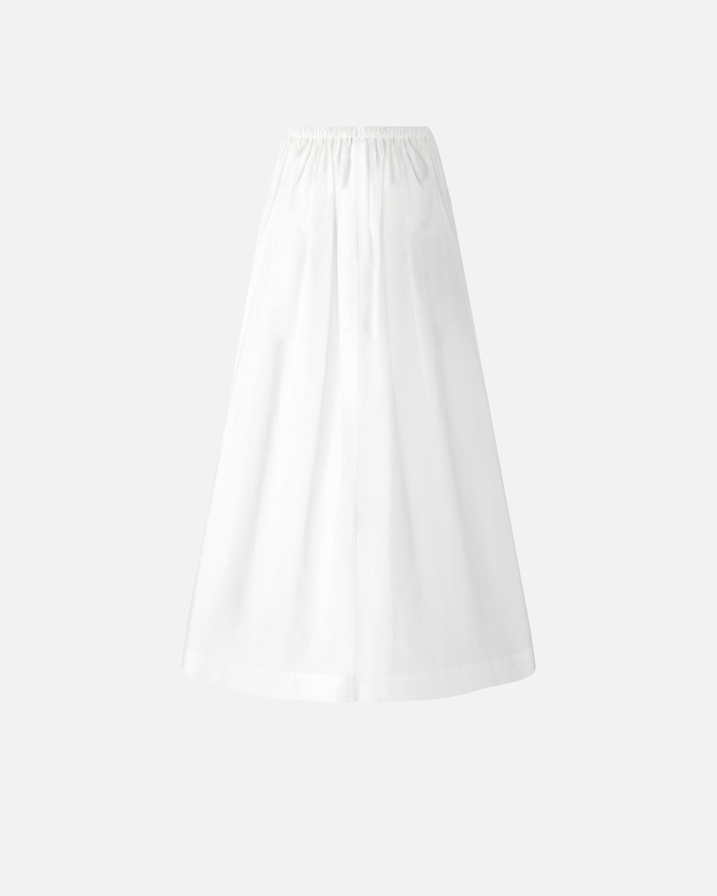 Long skirt with elasticated waist