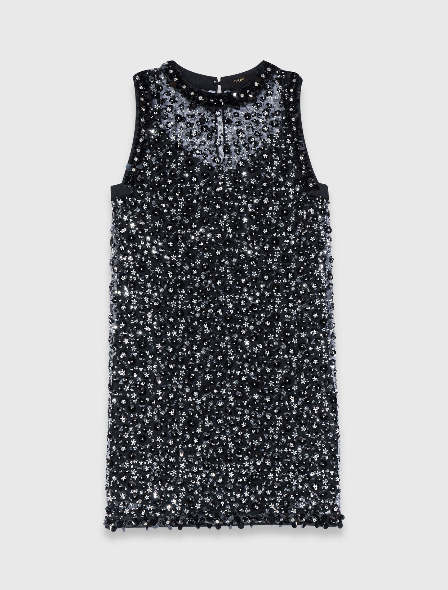Rhinestone floral dress