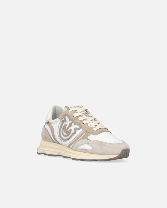 Suede sneakers with logo