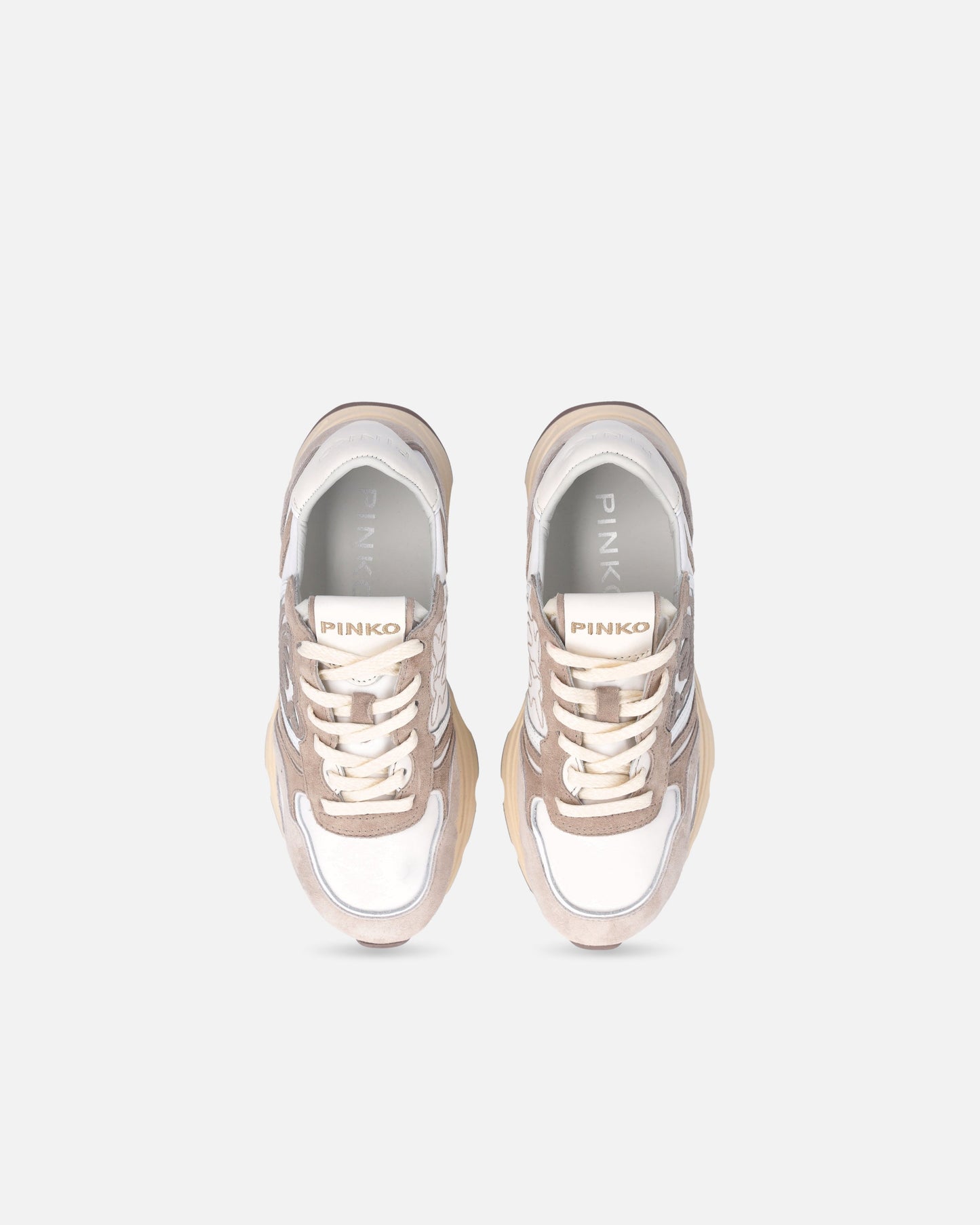 Suede sneakers with logo