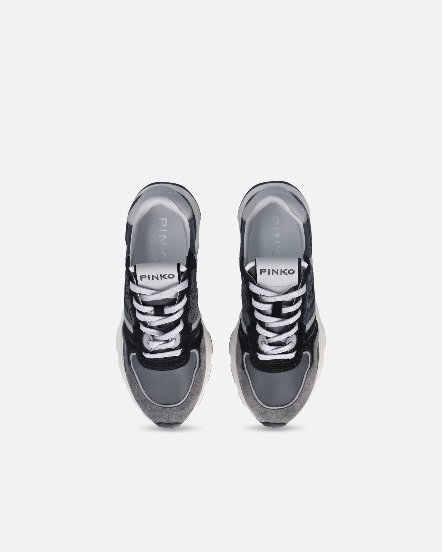 Suede sneakers with logo