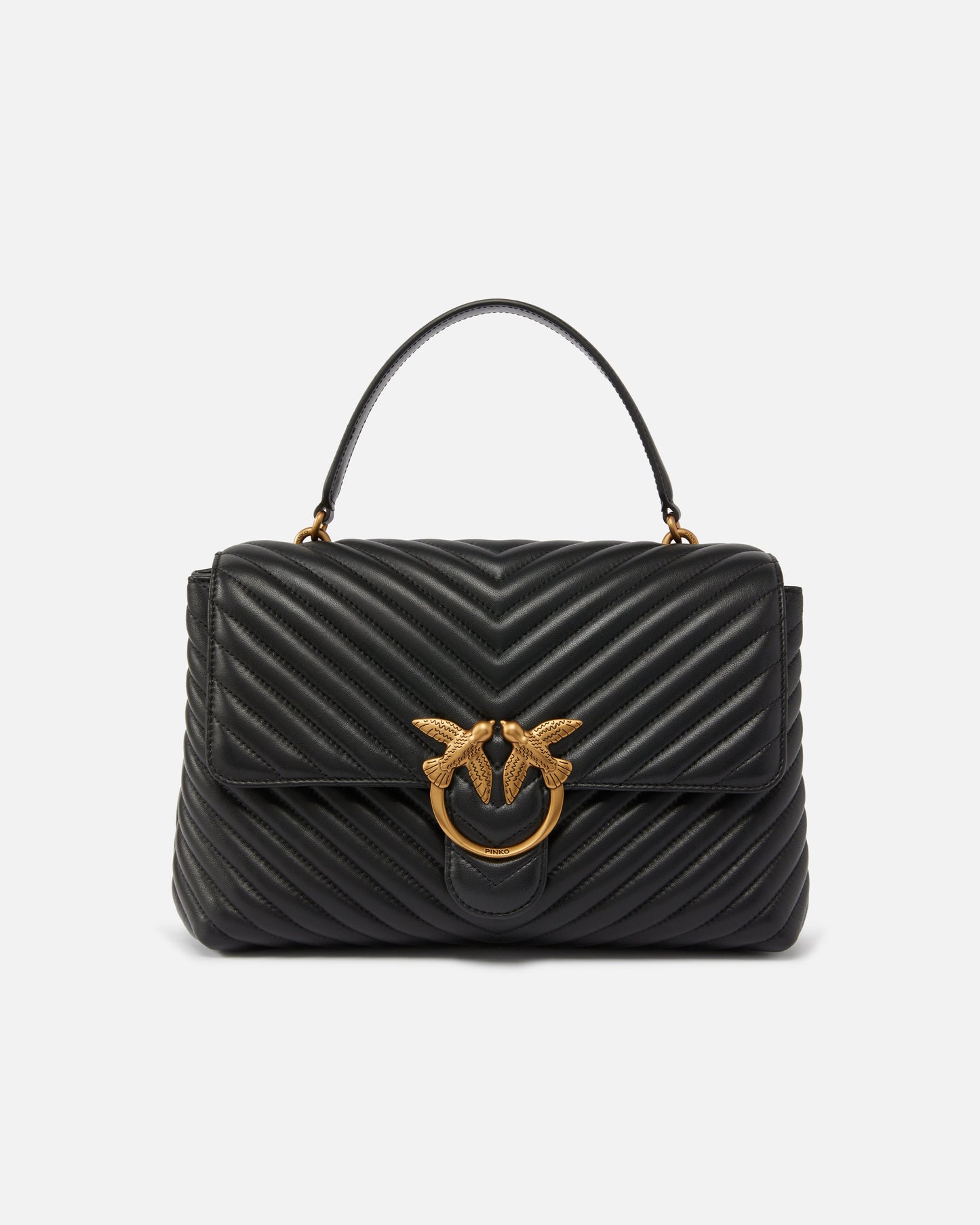Large handbag Lady Love Bag Puff Chevron