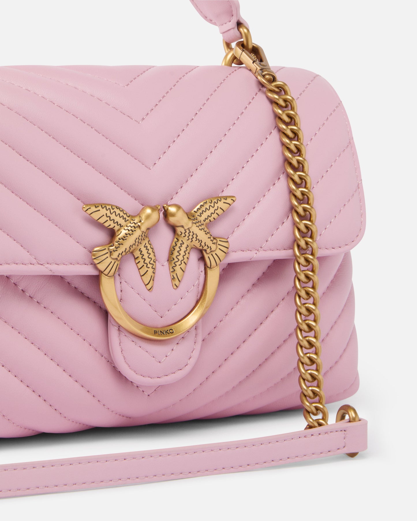 Mini handbag Lady Love Bag Puff Chevron