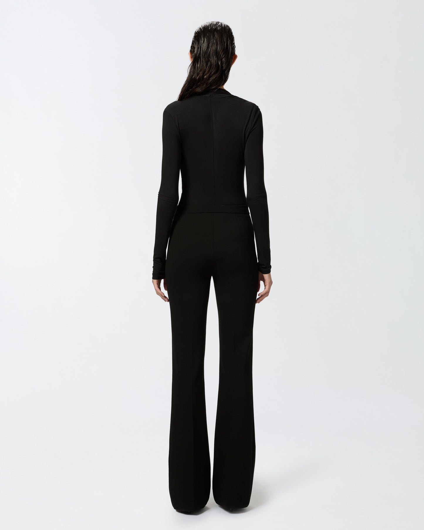 Flared full Milano trousers