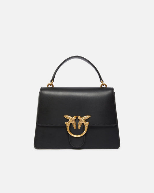 Medium handbag Love Bag Top Handle in leather