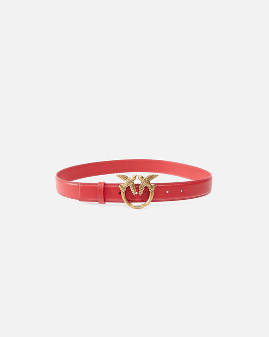 Love Birds leather belt 3cm