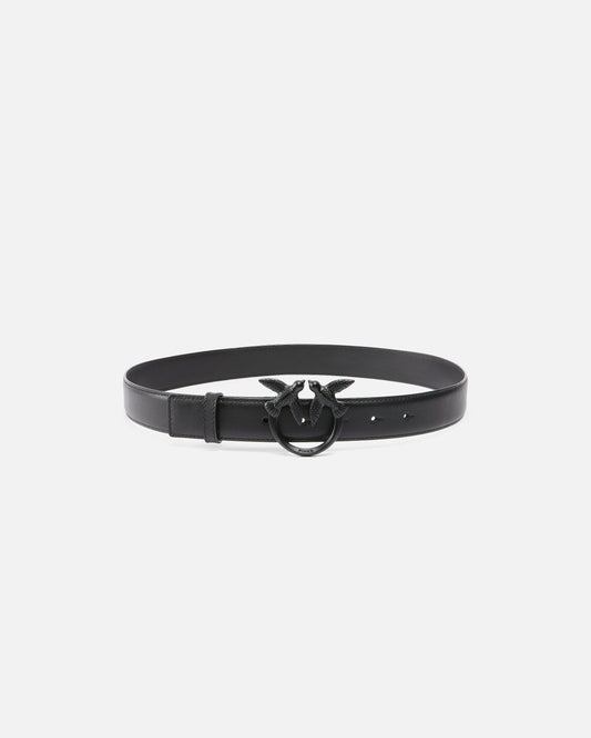 Belt with colored buckle 3cm