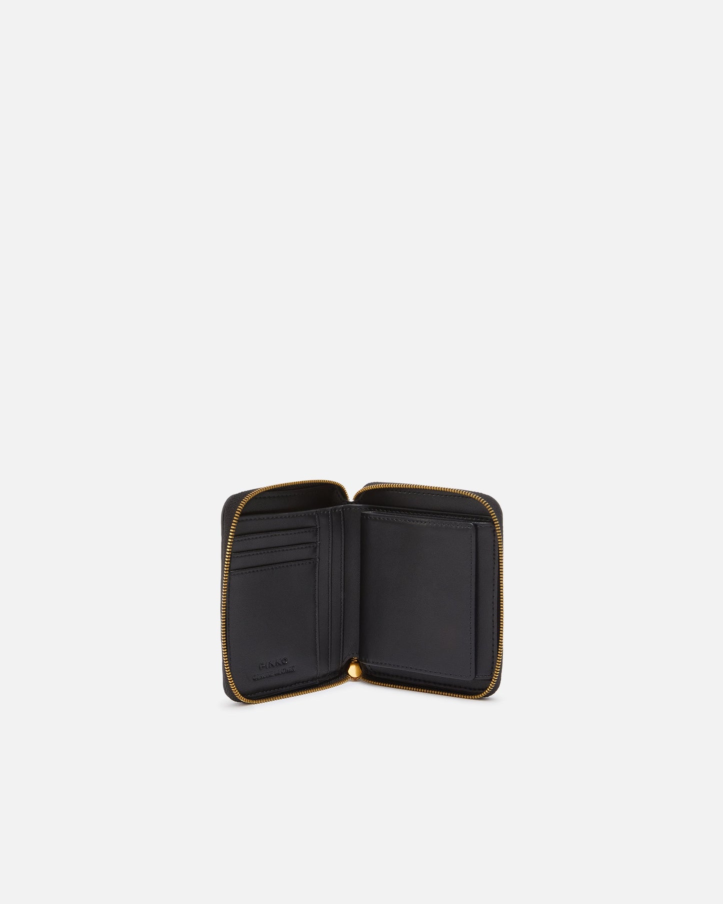 Square wallet in Monogram imprinted leather