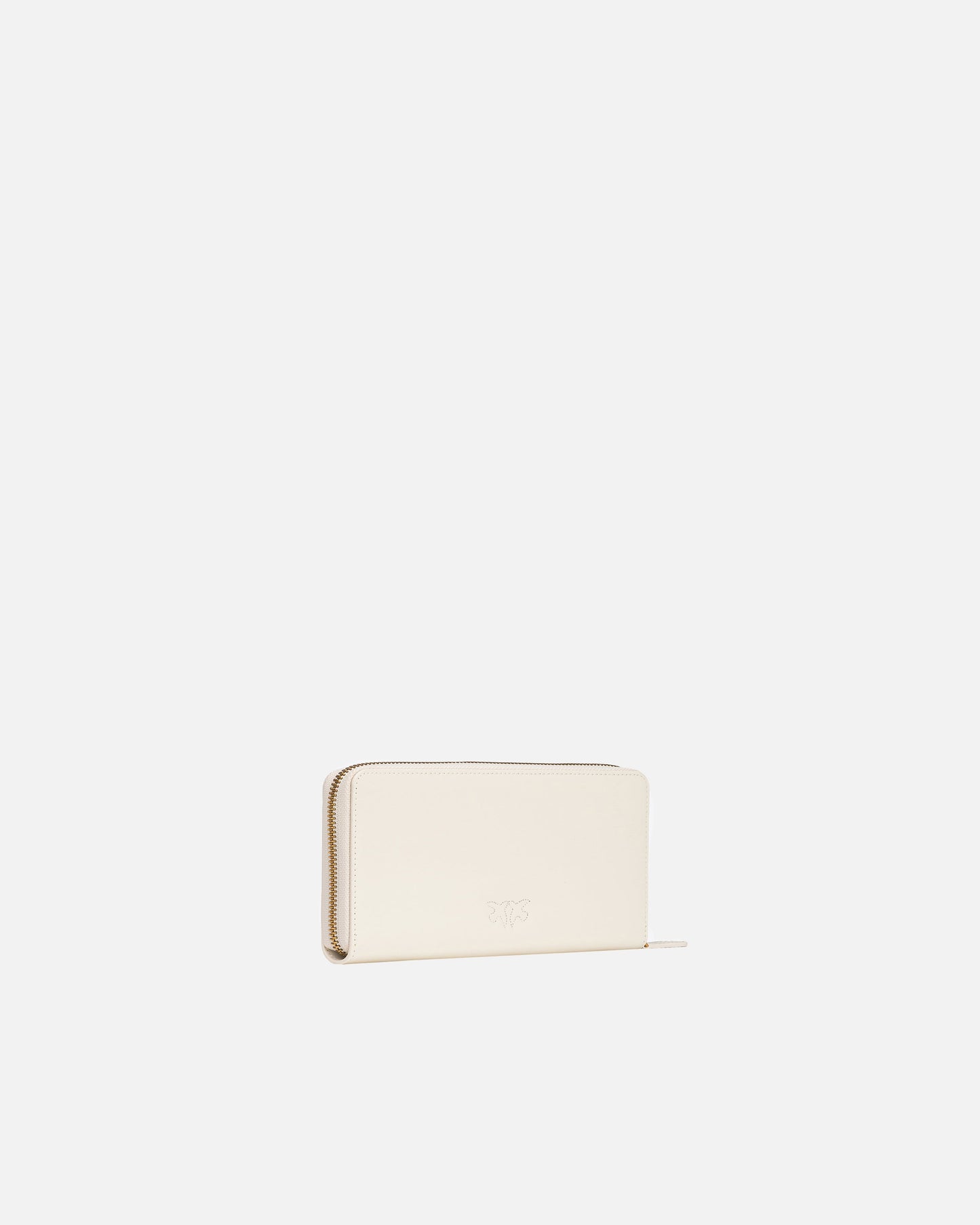 Zip-around leather purse