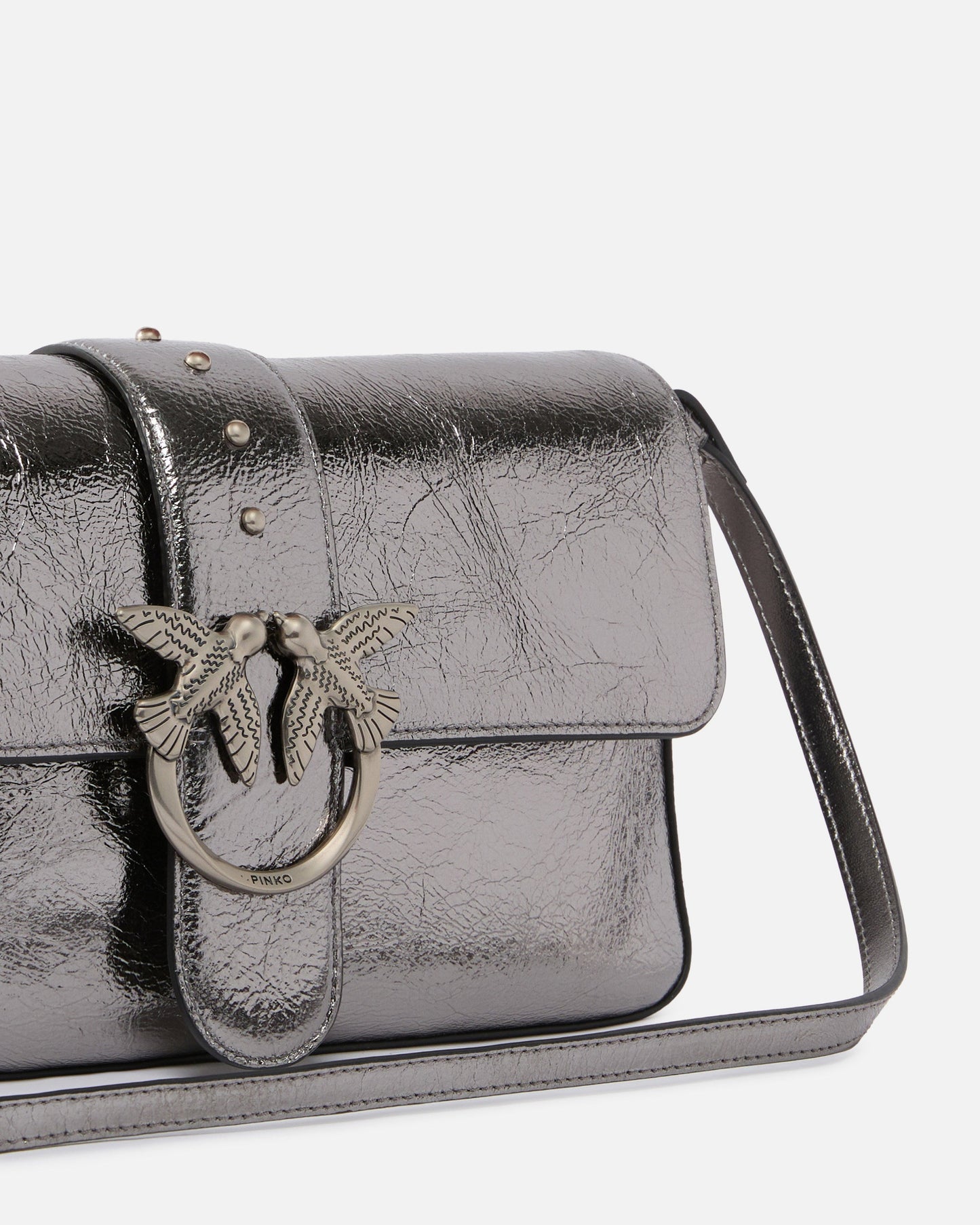 Love Bag One Slouchy medium shoulder bag in laminated leather