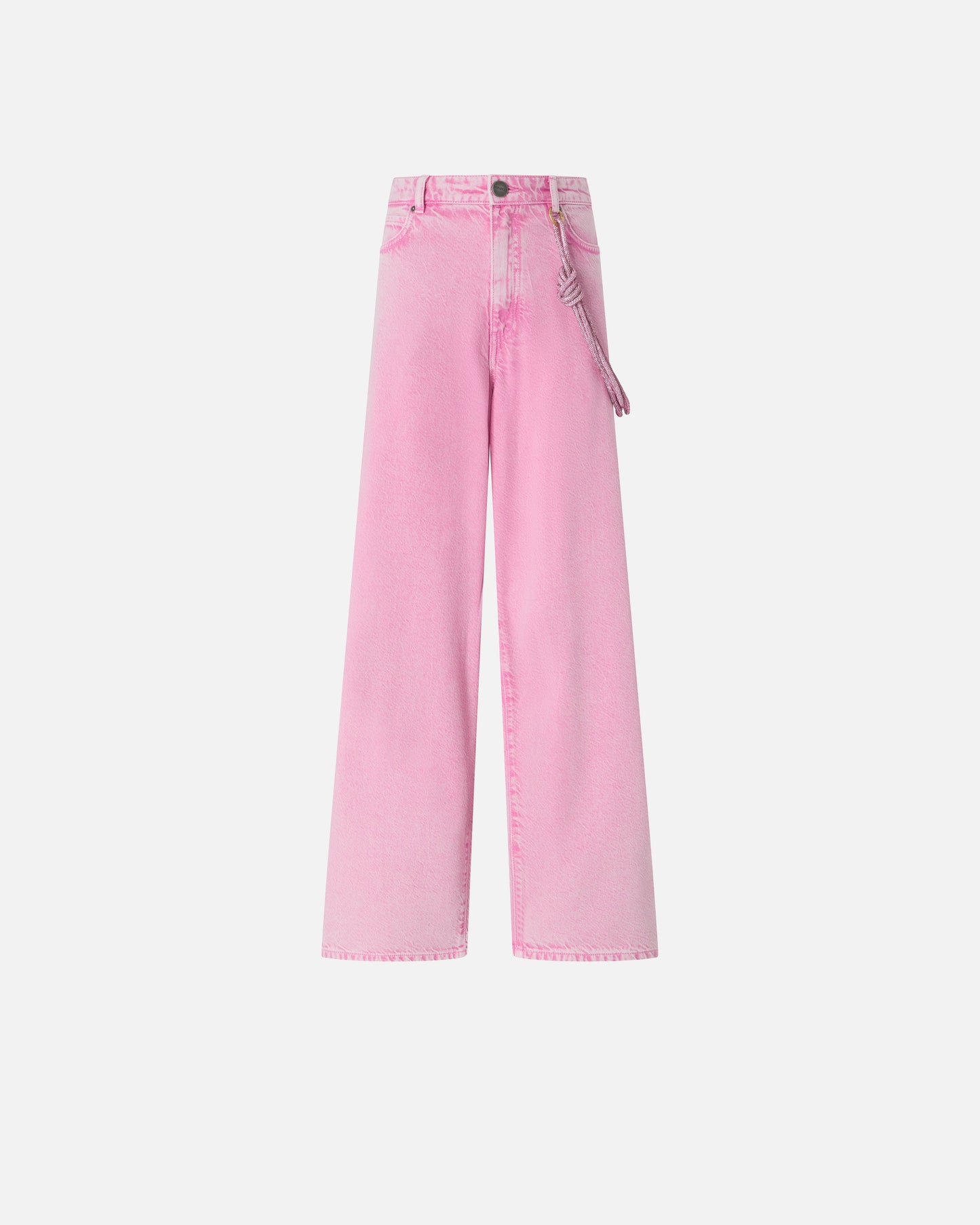 Jeans with jewel cord