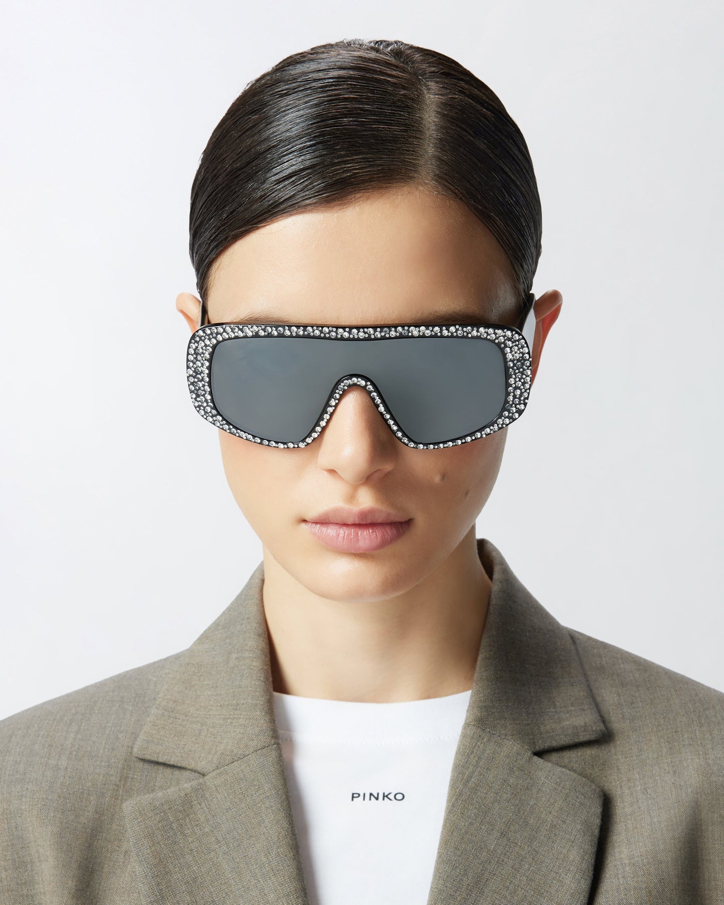 Stoned mask sunglasses