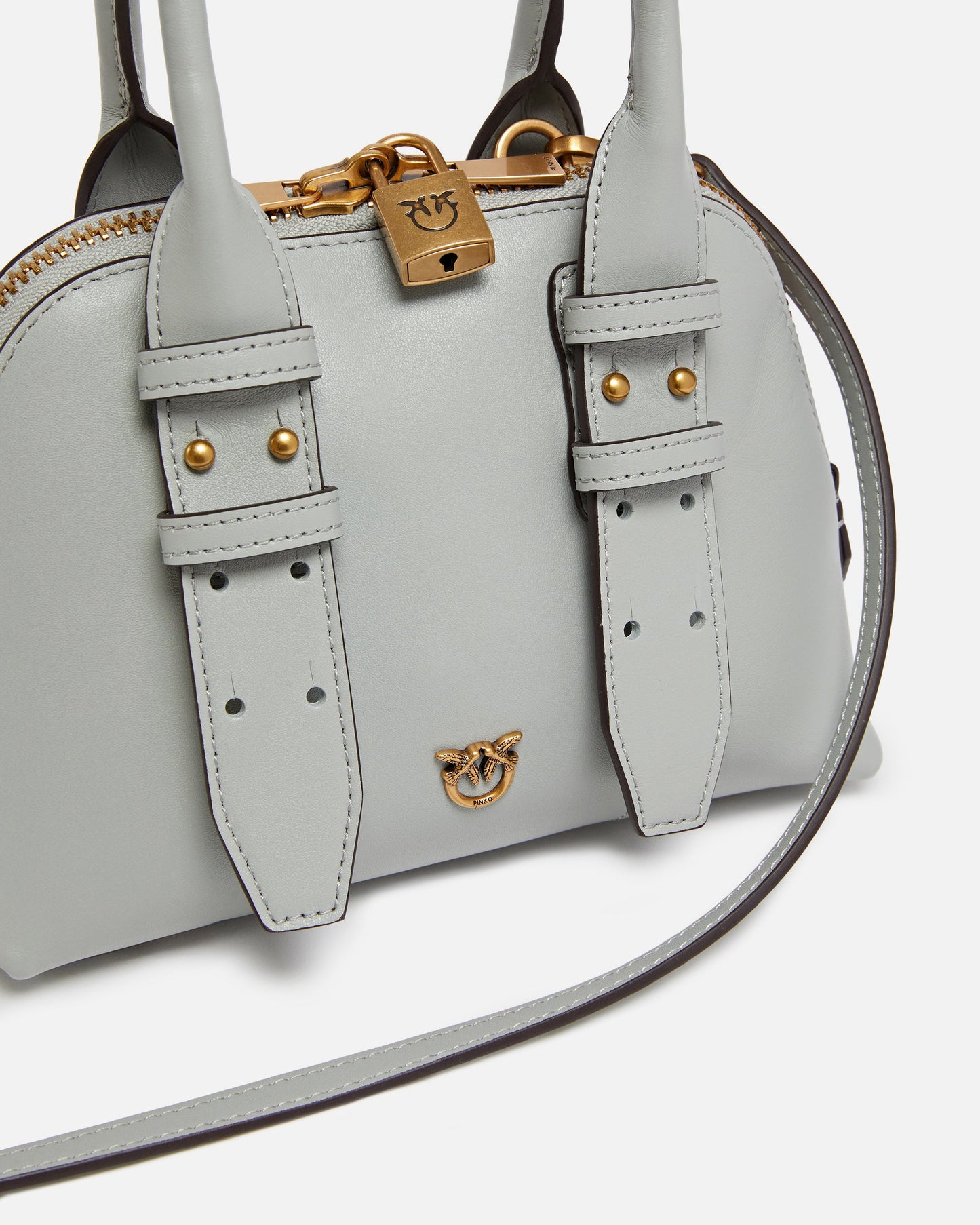 Leather Mini Escape Bag bowling bag