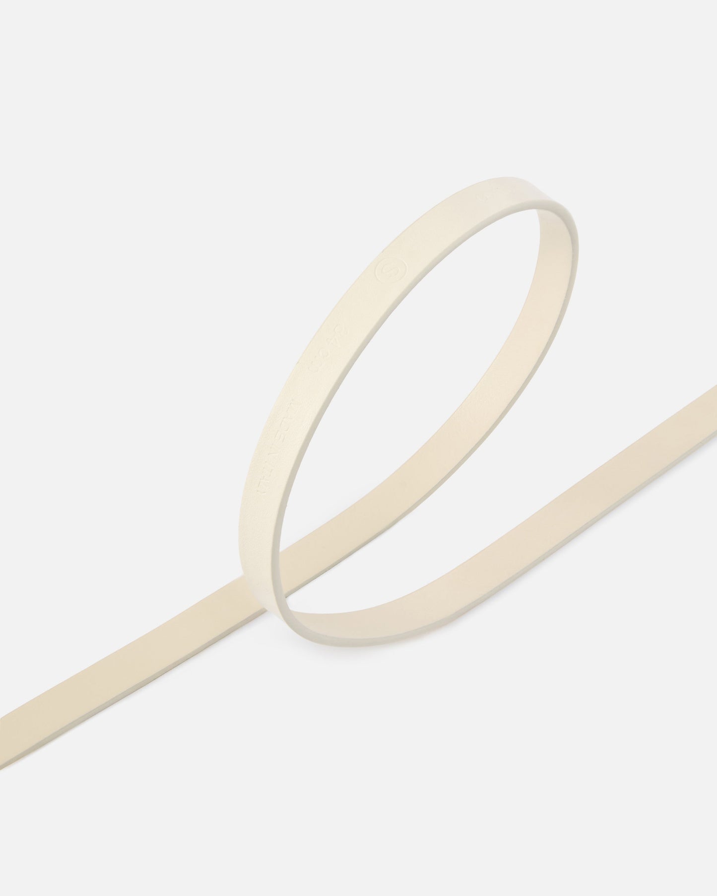 1.2-cm belt with logo lettering logo