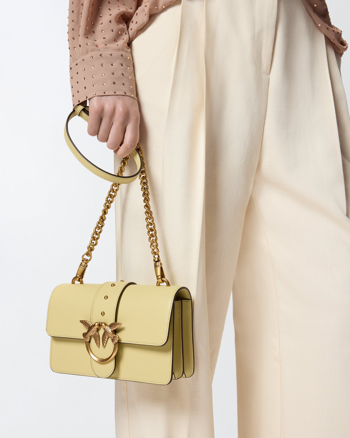 Love Bag One small crossbody bag in leather
