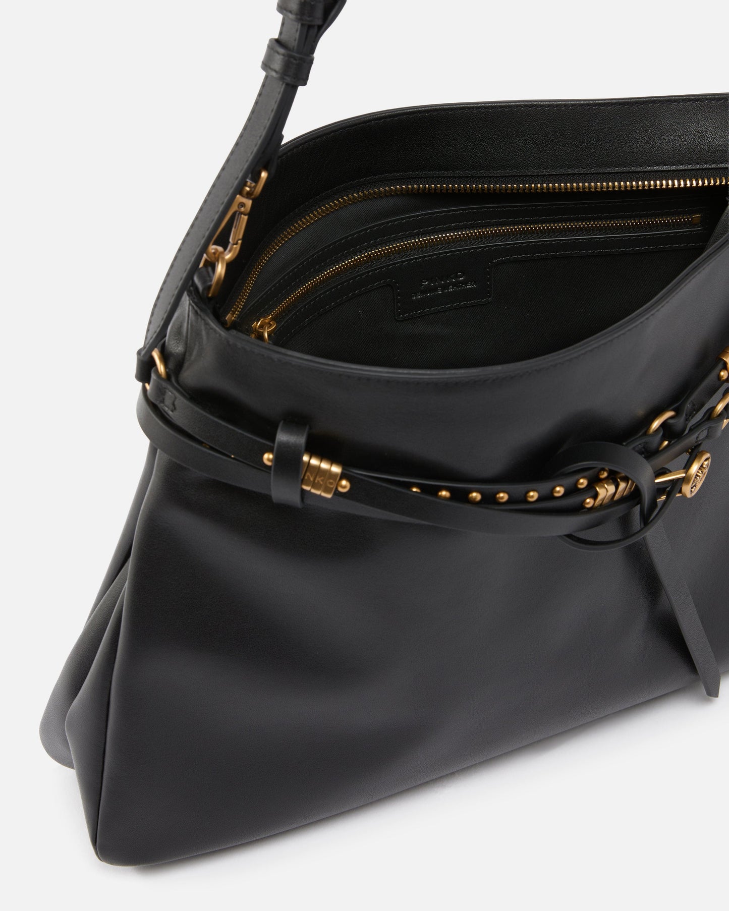 Belt Bag Big large shoulder bag in leather