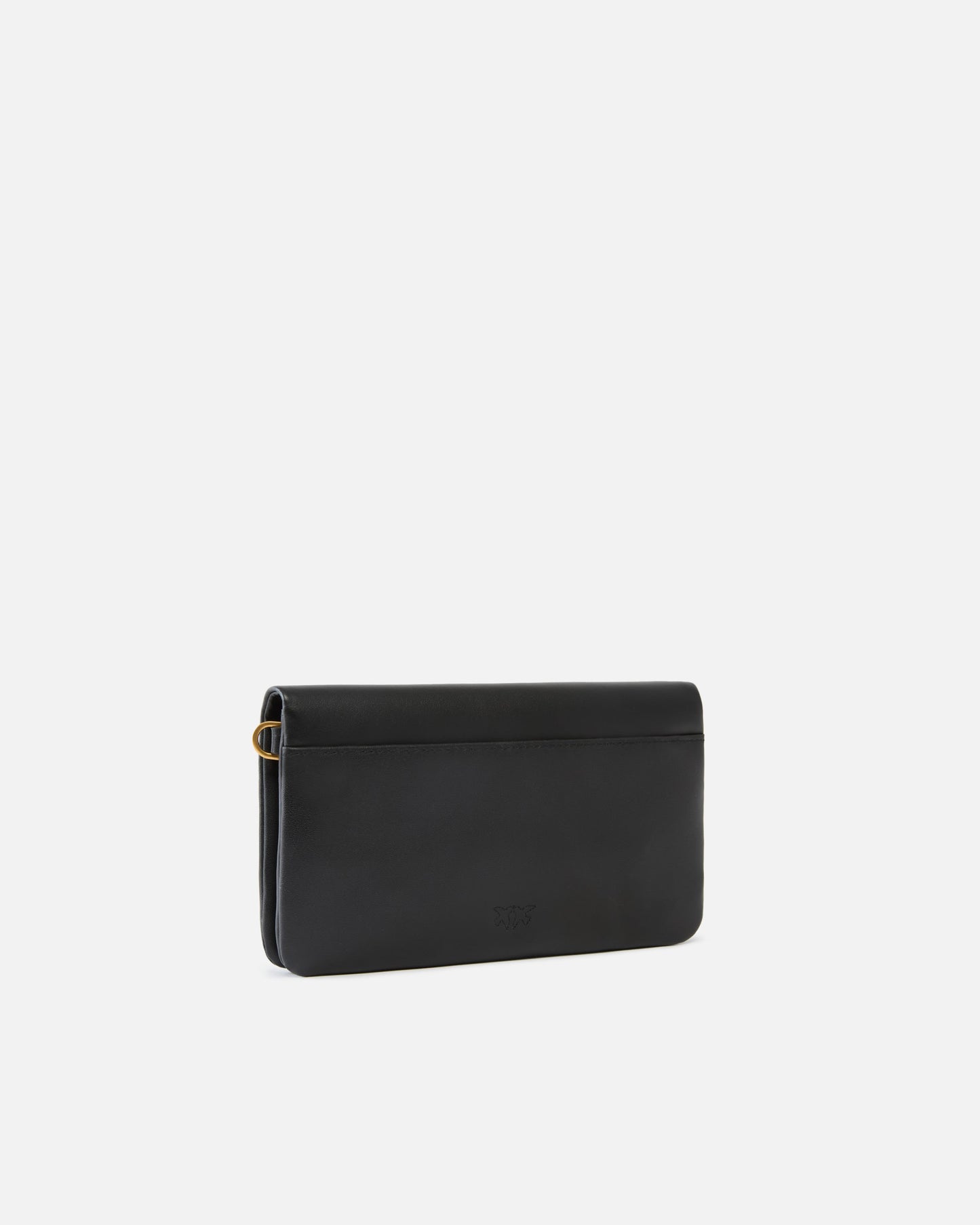 Love Bag Click Soft Horizontal Mini small crossbody clutch in leather
