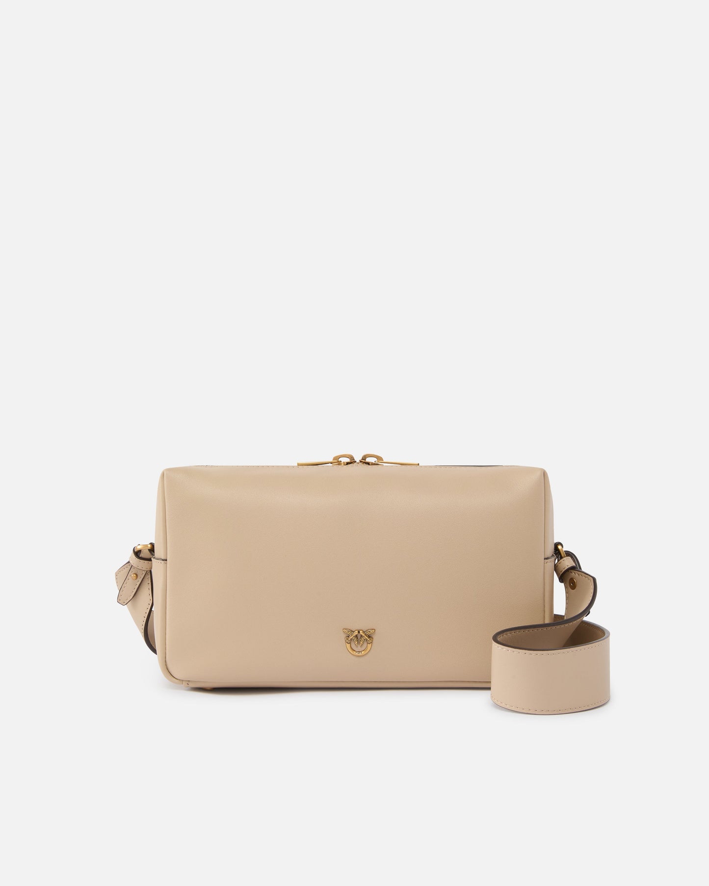 Horizontal Bag medium shoulder bag in leather