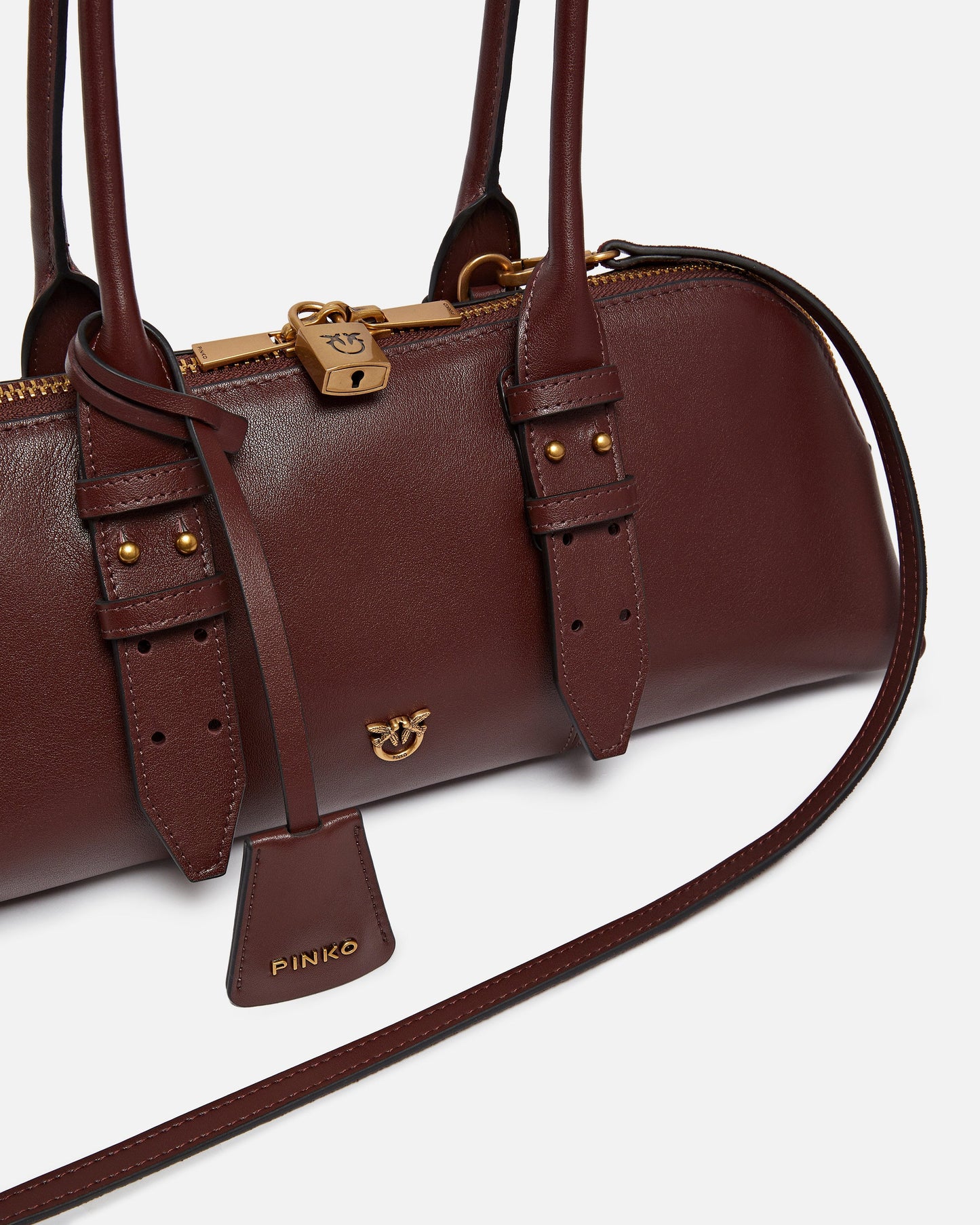 Escape Bag Horizontal large shoulder bag in leather