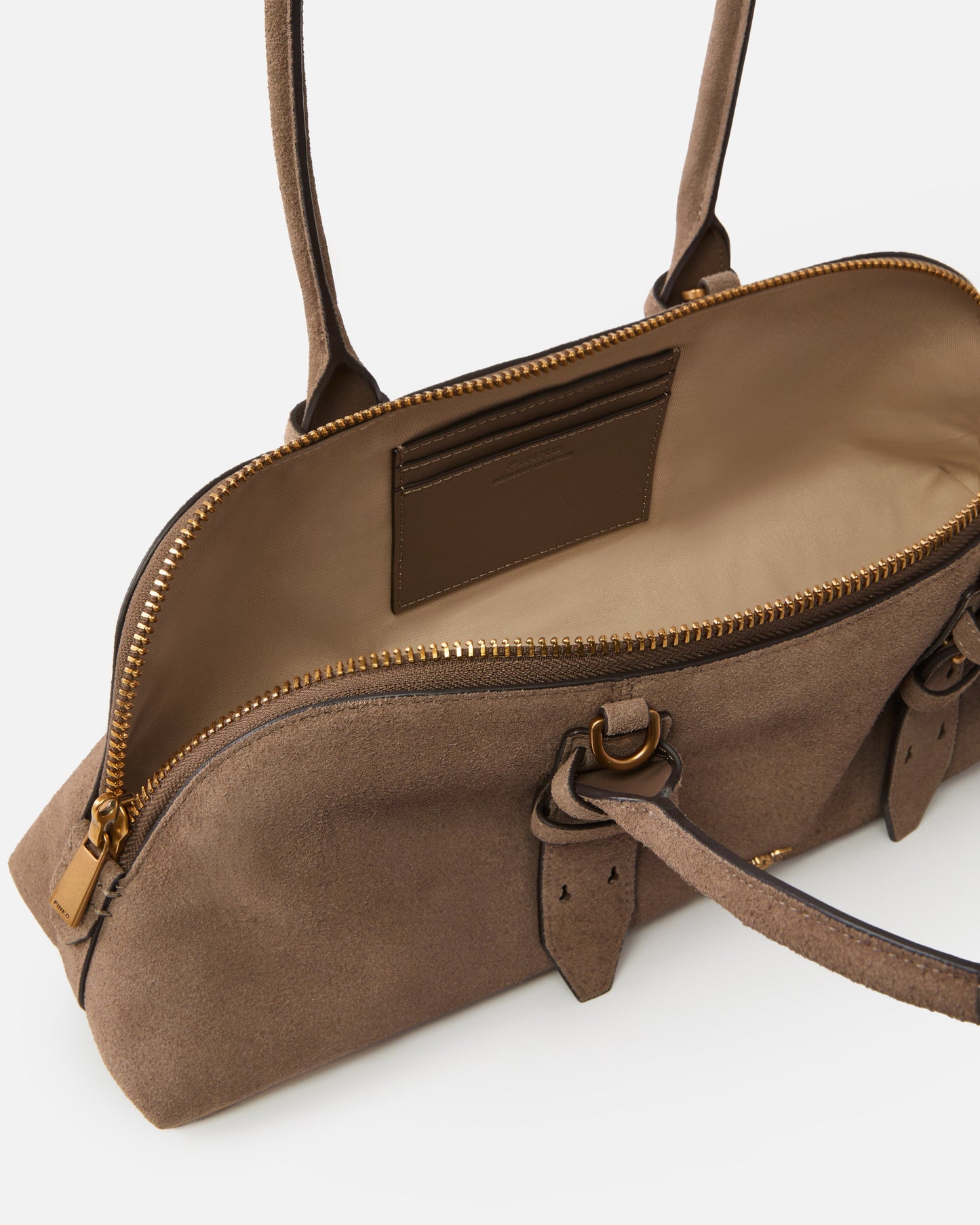 Escape Bag Horizontal large shoulder bag in suede