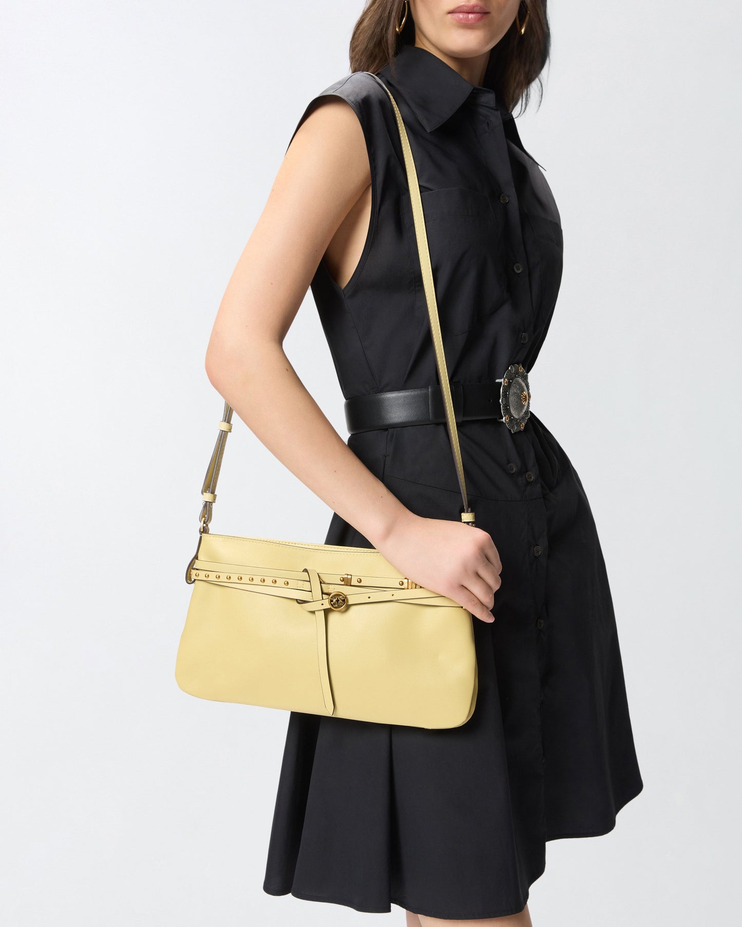Belt Bag medium shoulder bag in leather