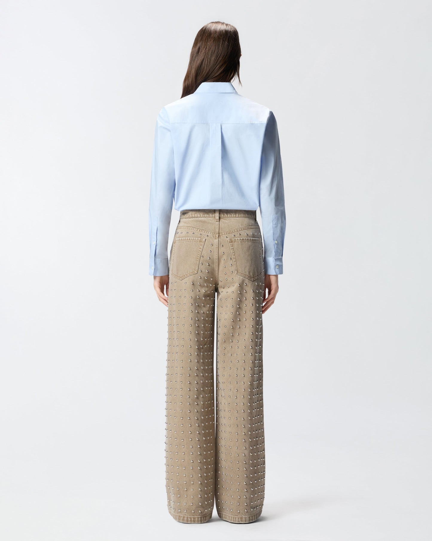 Boxy poplin shirt