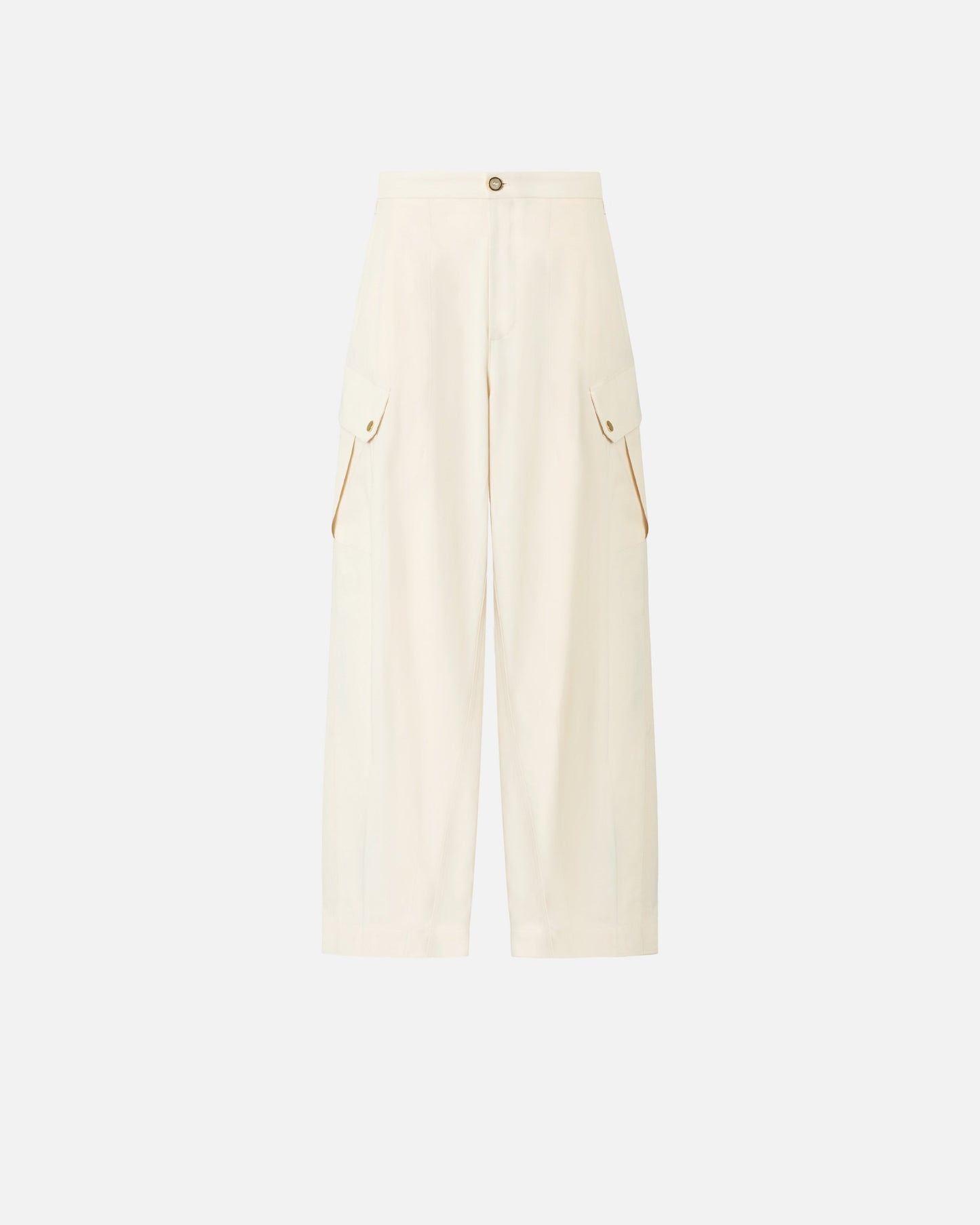 Flowing cotton trousers