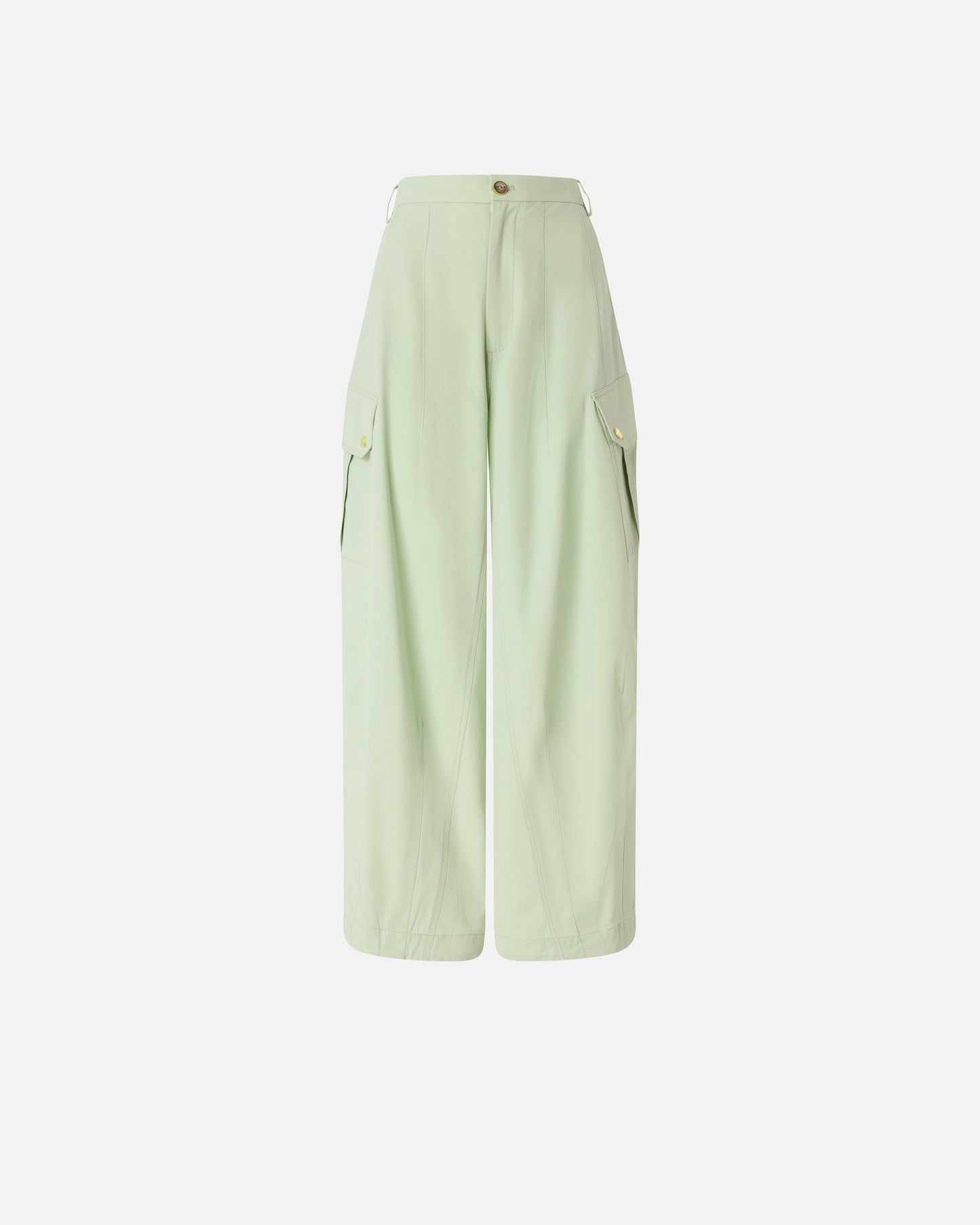 Flowing cotton trousers