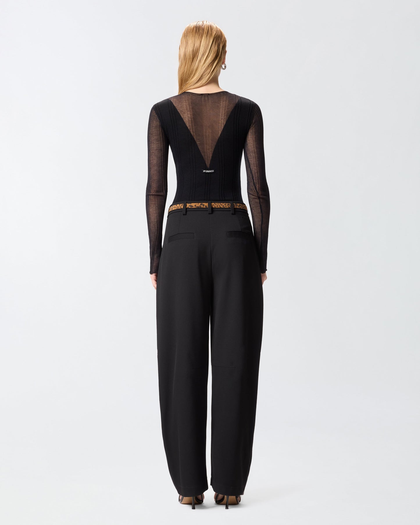 Bodysuit with sheer details