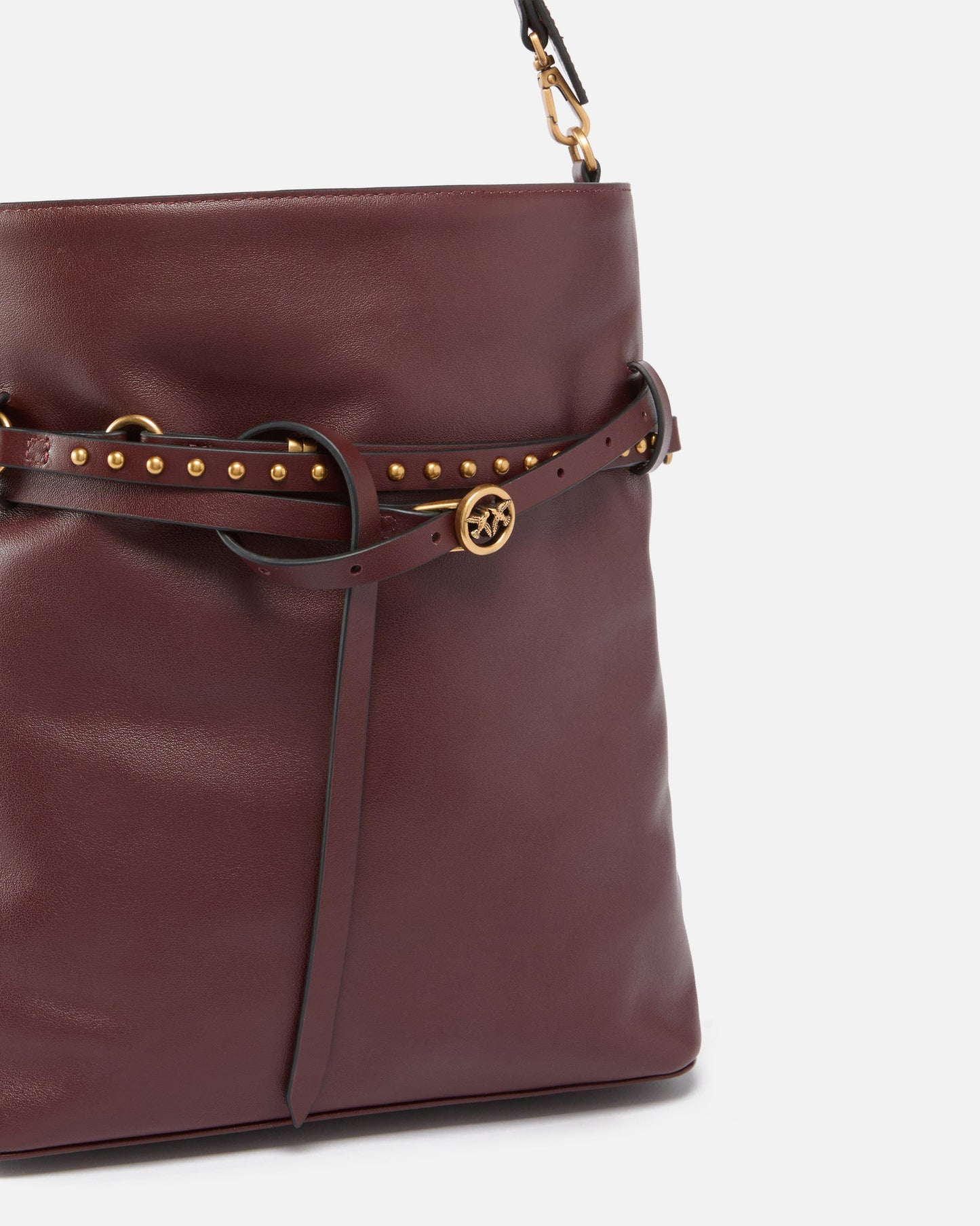 Bucket Belt Bag medium shoulder bag in leather