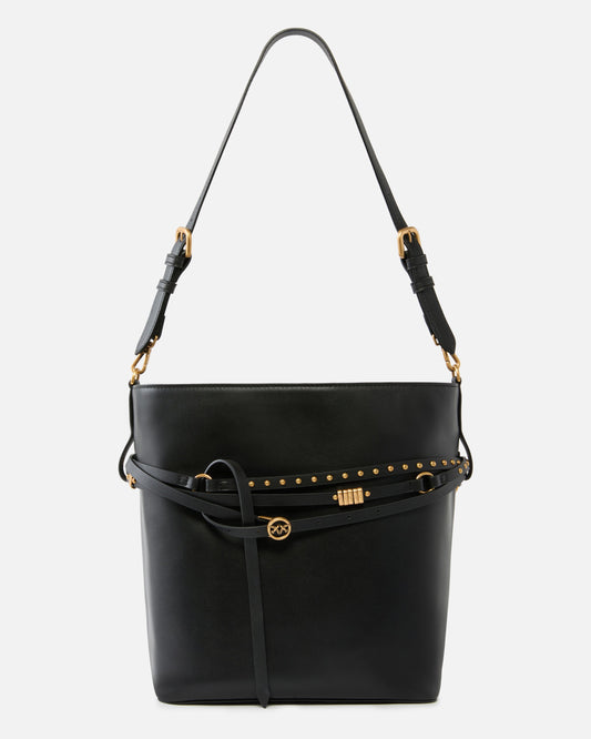 Bucket Belt Bag medium shoulder bag in leather
