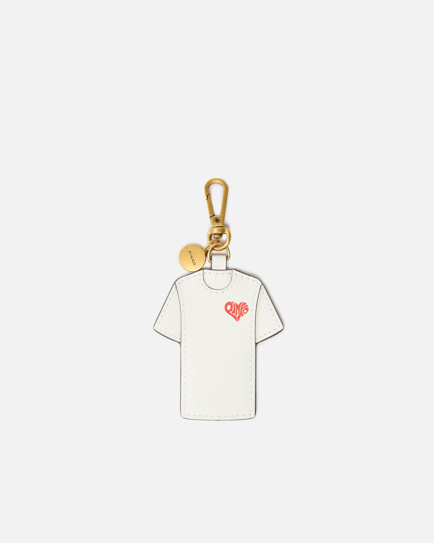 logo Is Amore T-shirt charm keyring
