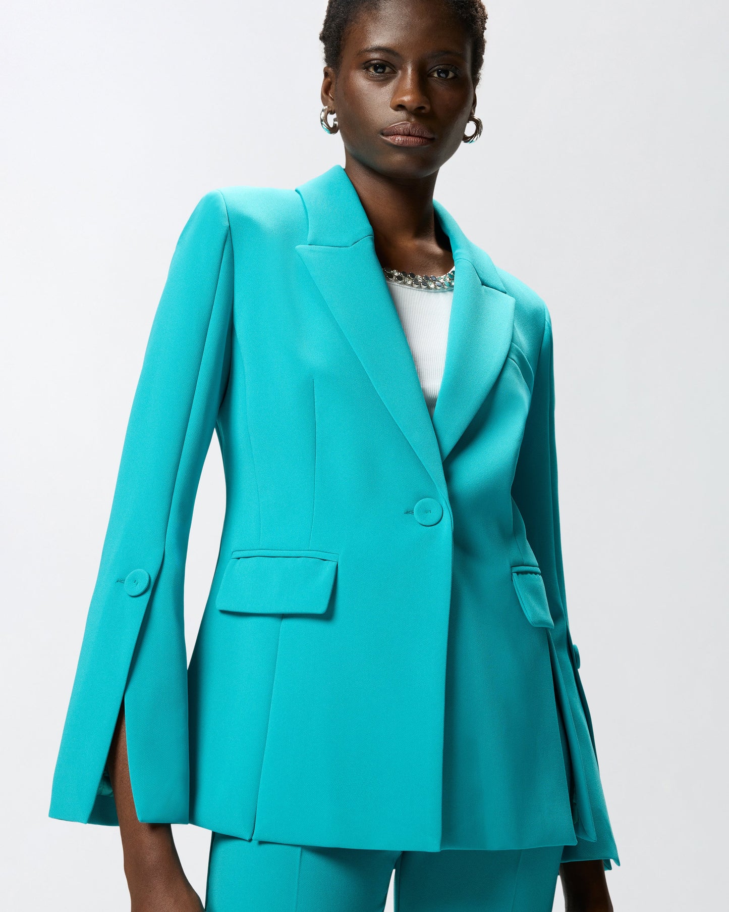 Jacket in technical canvas