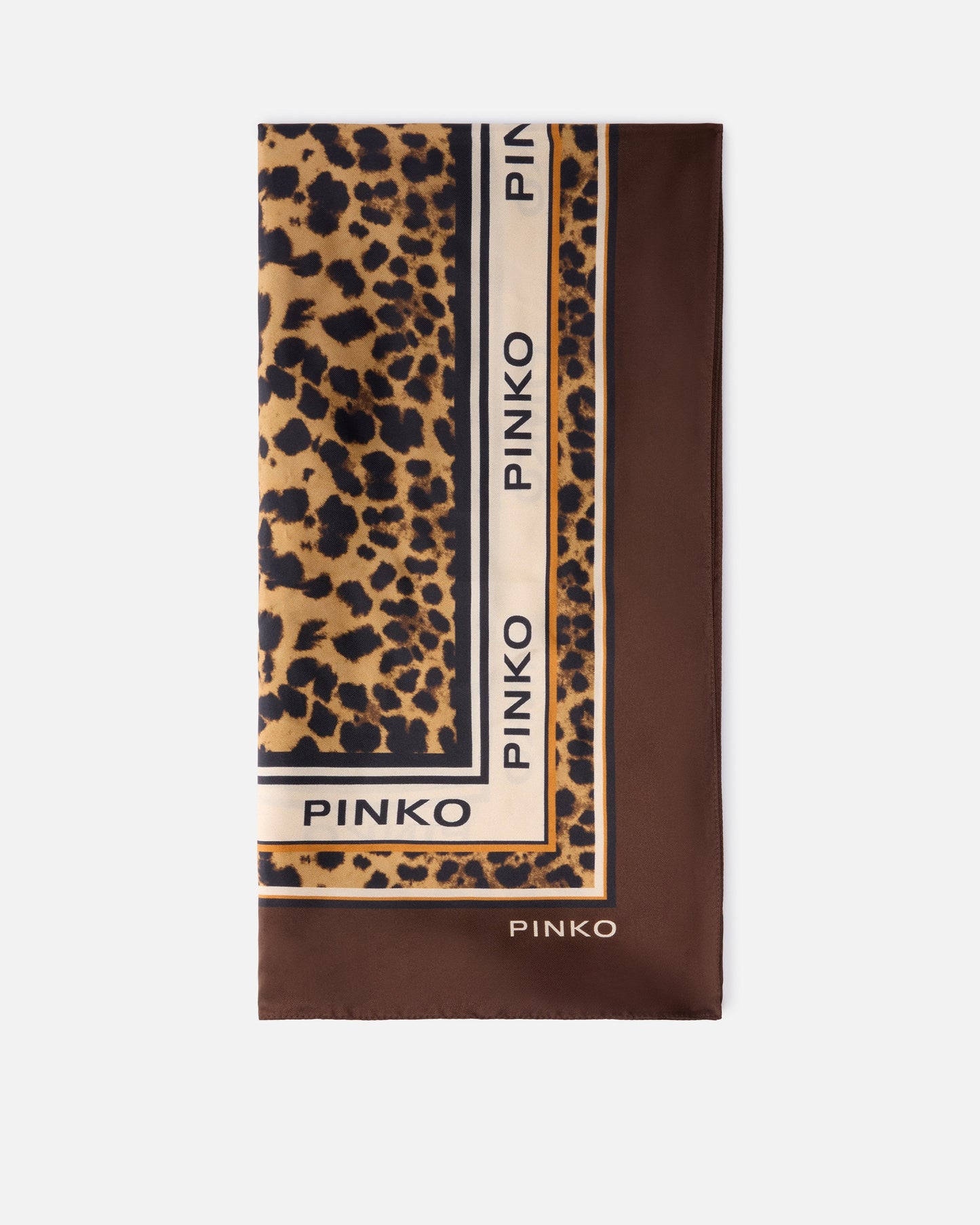 Leopard-print scarf