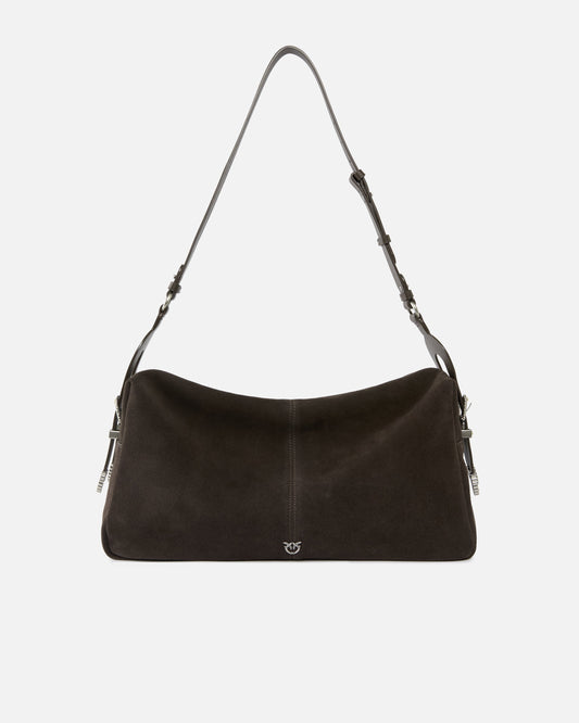 Keeper Bag large shoulder bag in suede