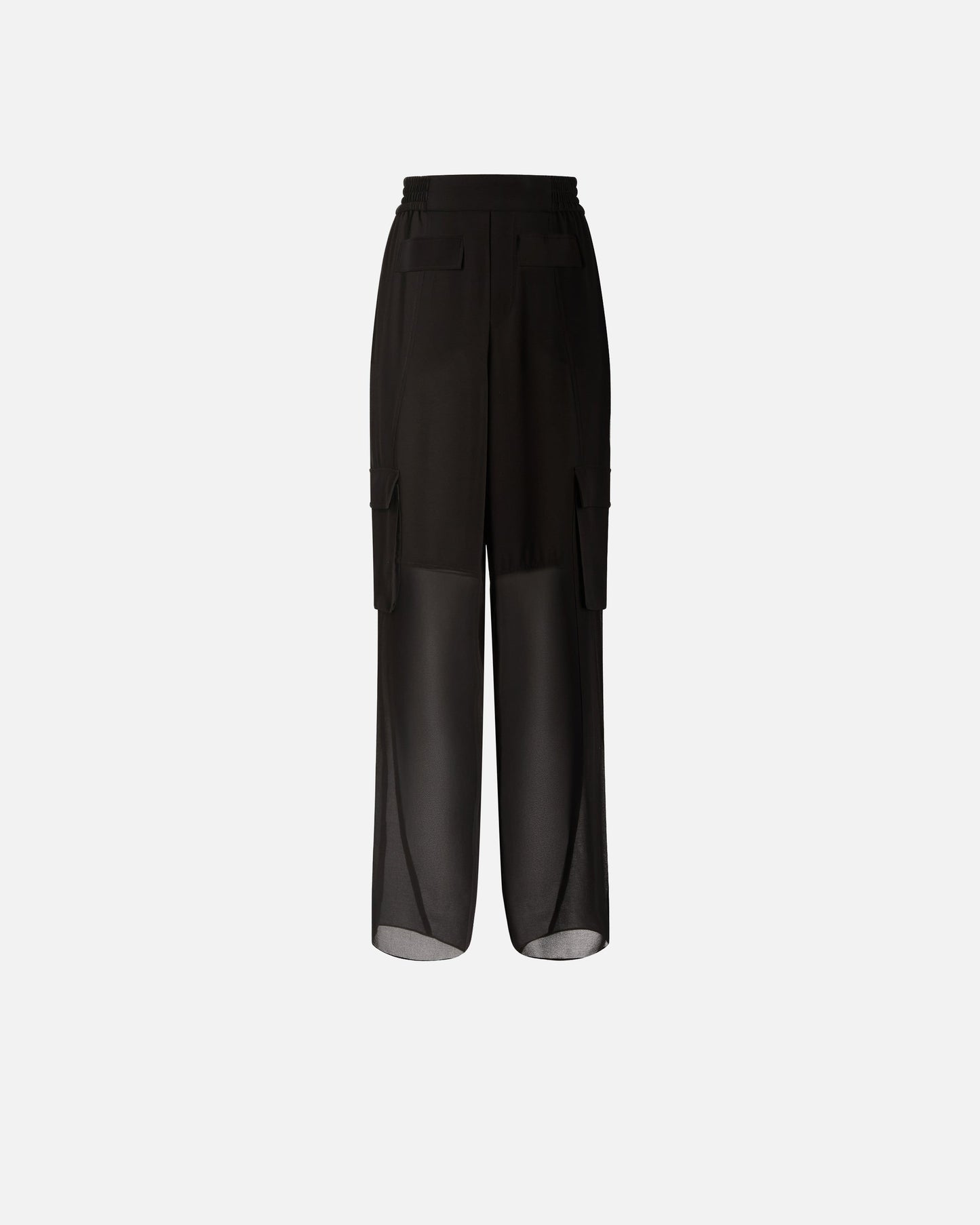 Lightweight trousers with cargo pockets