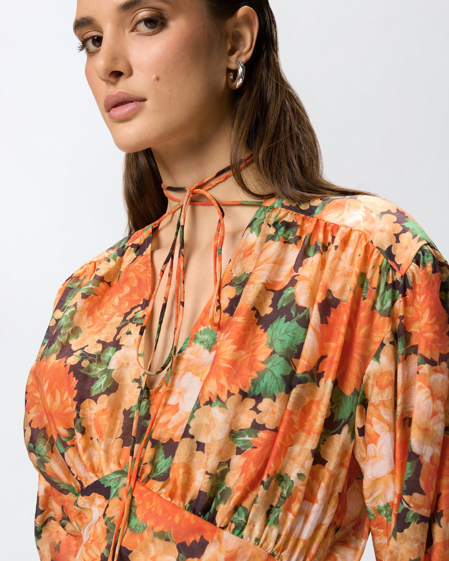 Botanic Garden floral-print mini dress