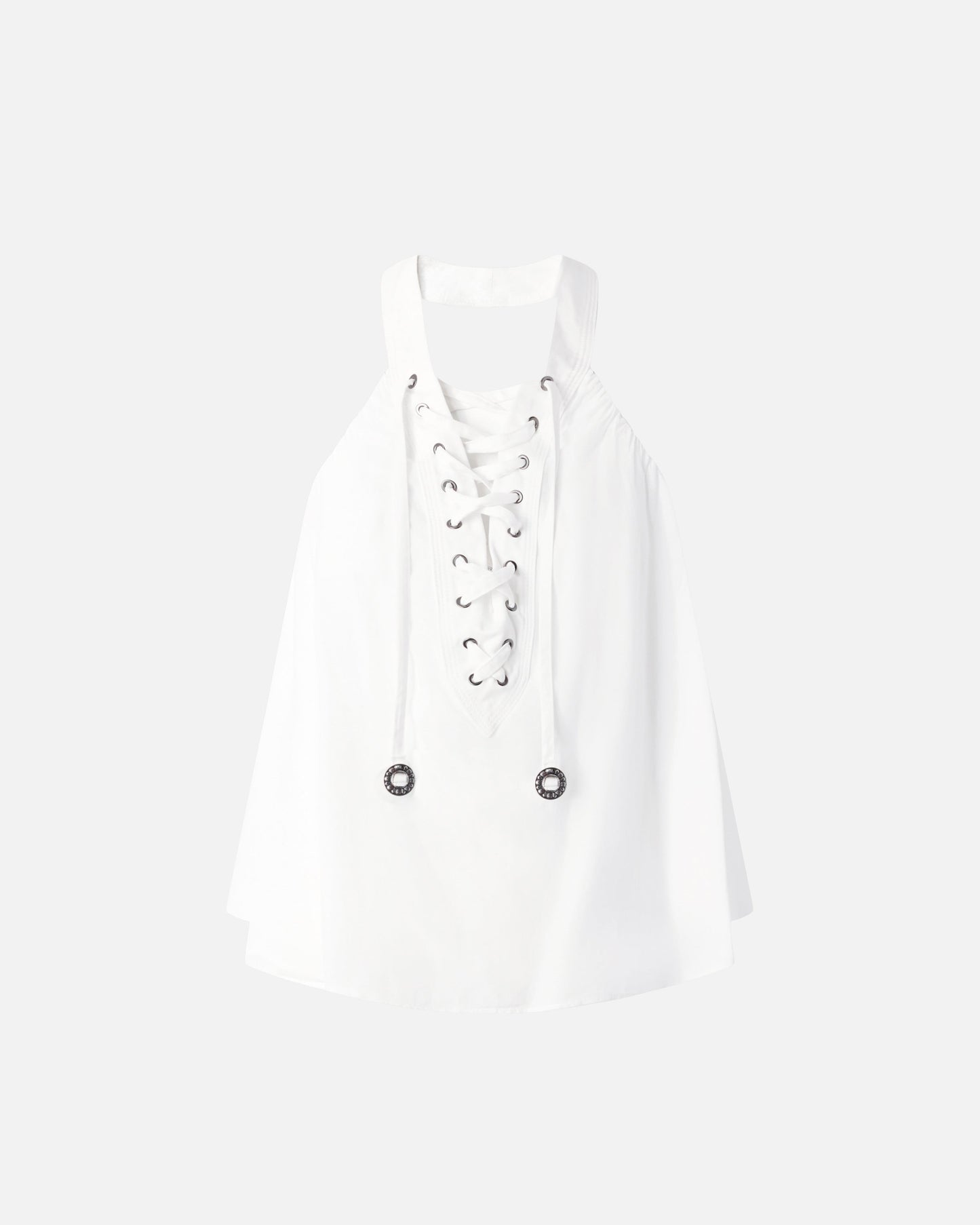 Lightweight top with laces and Texan details