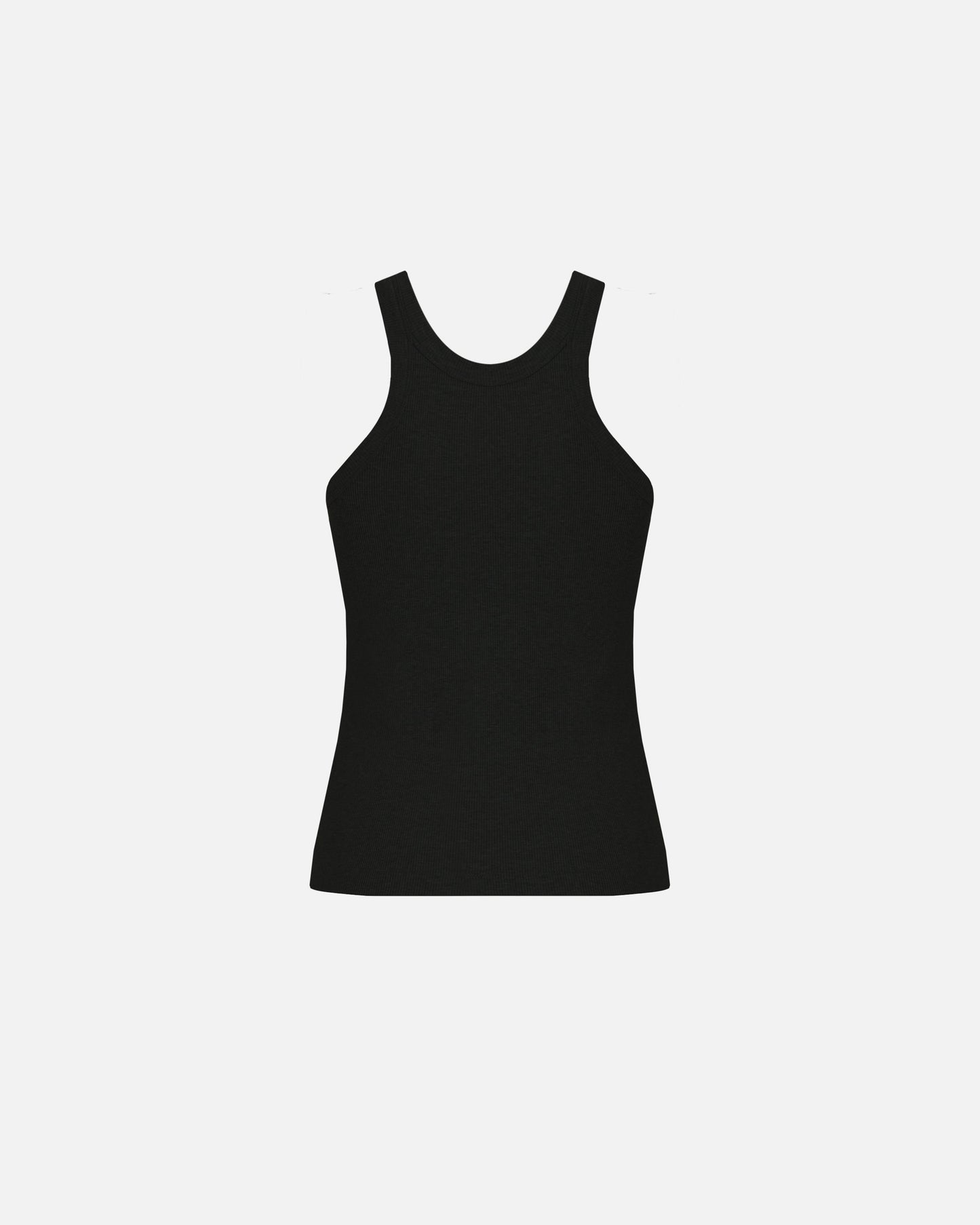 Vest top with pendant buckle