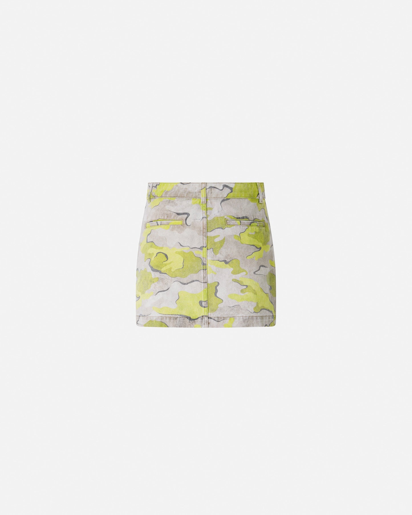 Camouflage mini skirt