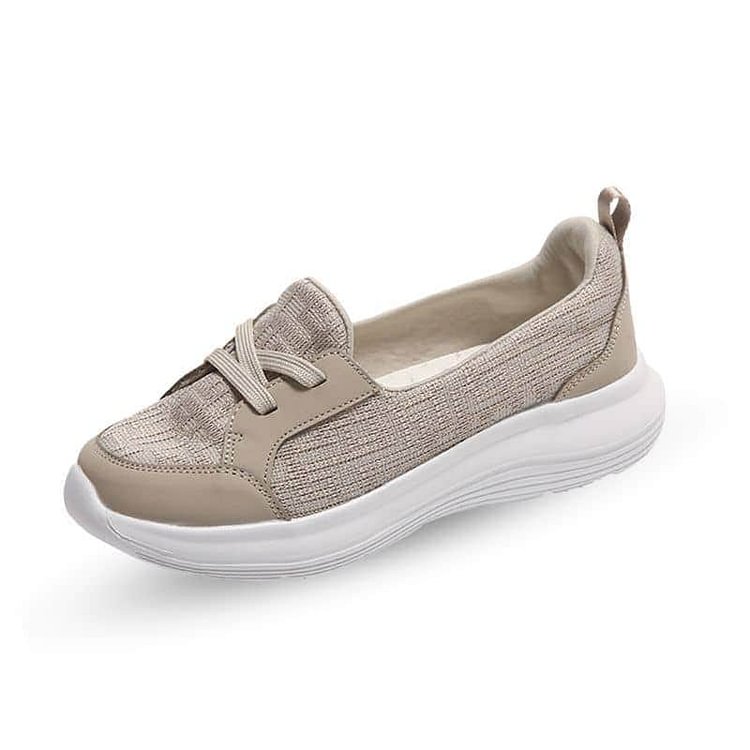 Atmungsaktive Damen-Slipper mit Fußgewölbestütze und rutschfester Sohle