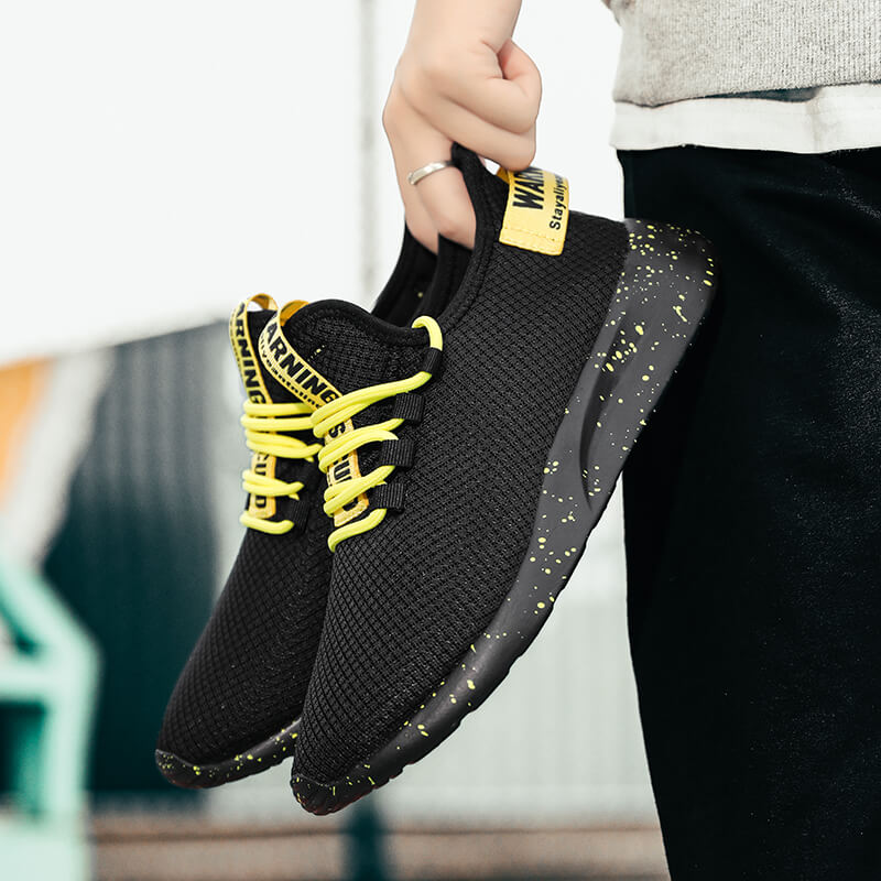 Herren Fliegende Gewebte Atmungsaktive Leichte Turnschuhe