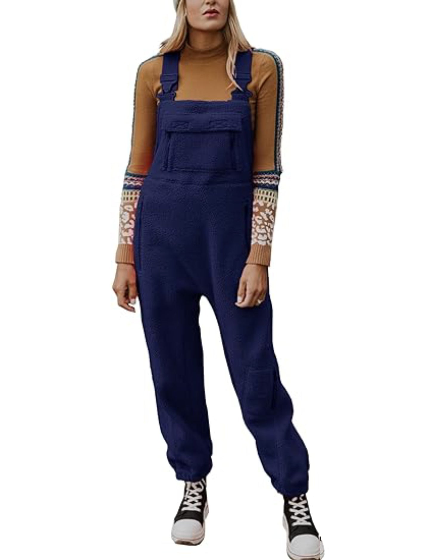 Heißer Verkauf Damen-Fleece-Overall warm, locker, lässig (2 kaufen, kostenloser Versand)