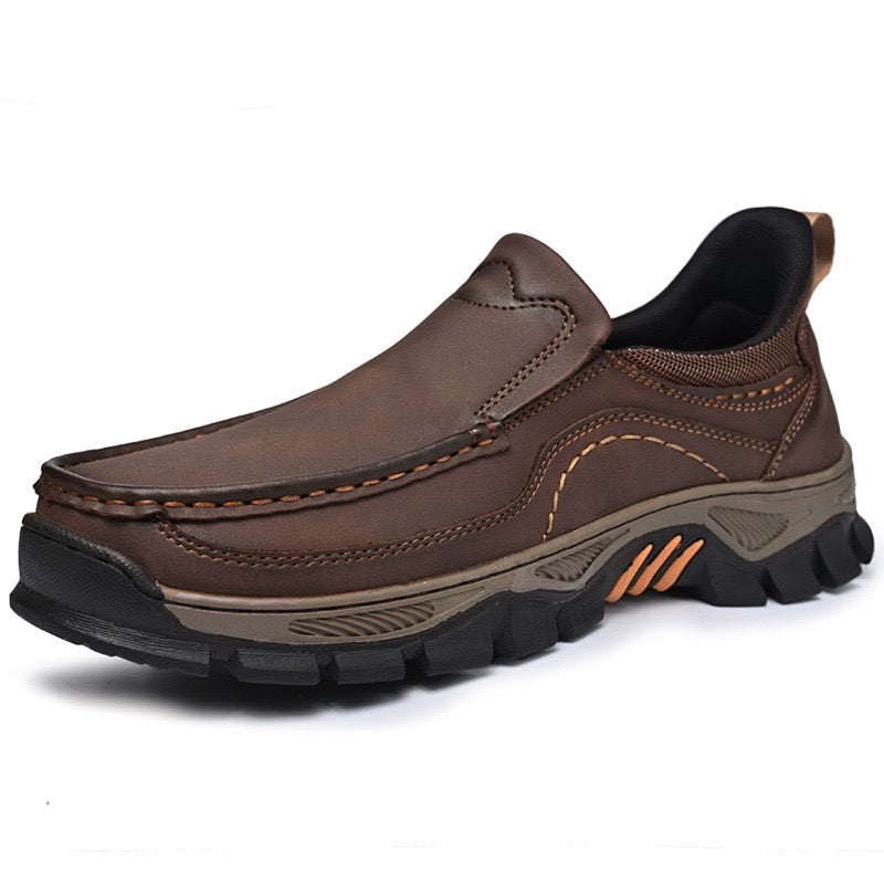 Last Day! 45% OFF Men's Handmade Genuine Leather Orthopedic Walking shoes