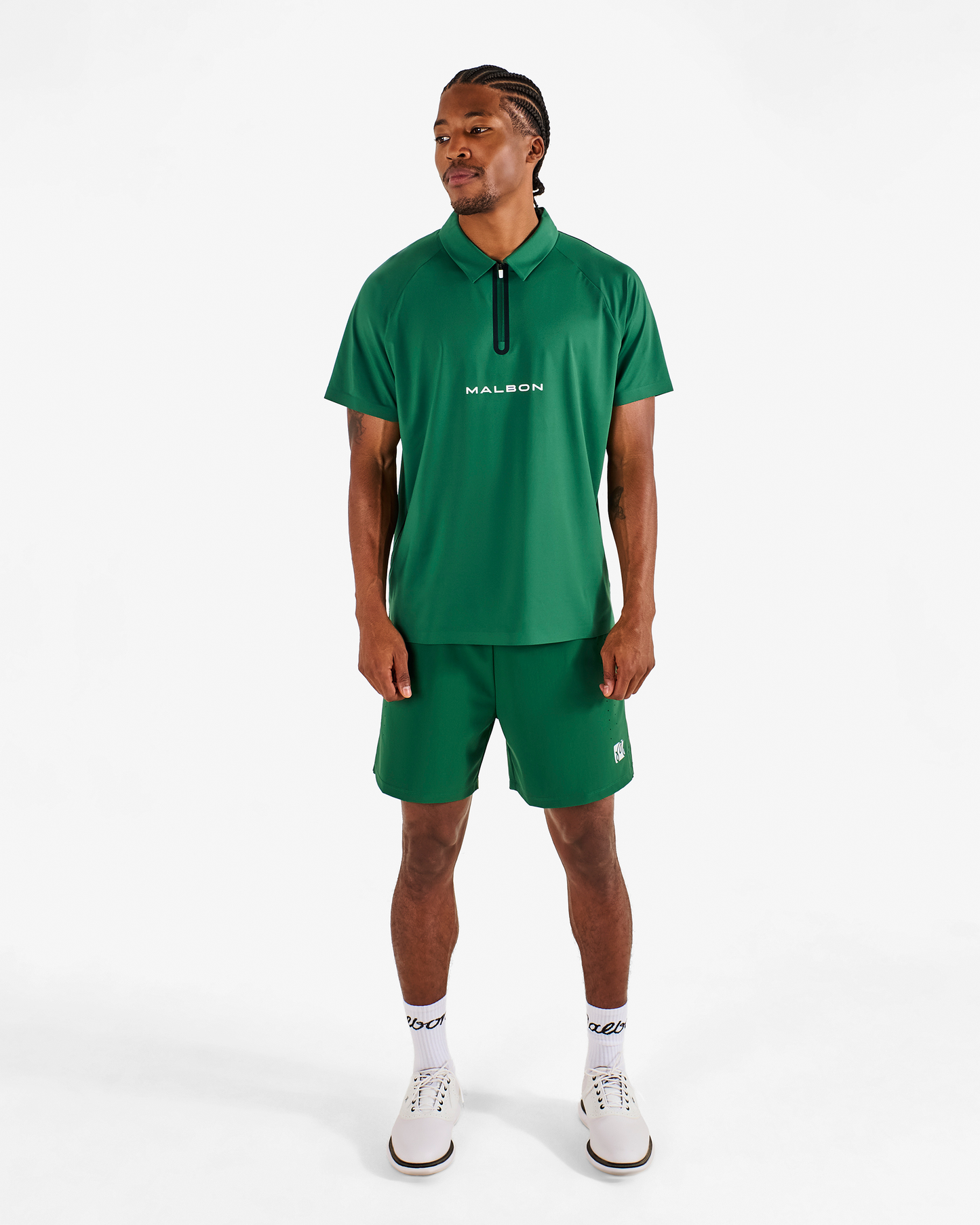 PERFORMANCE ZIP RAGLAN POLO